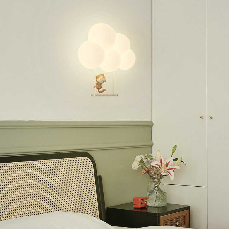 The Guardian of Sweet Dreams: Full-Spectrum Cloud Wall Lamp