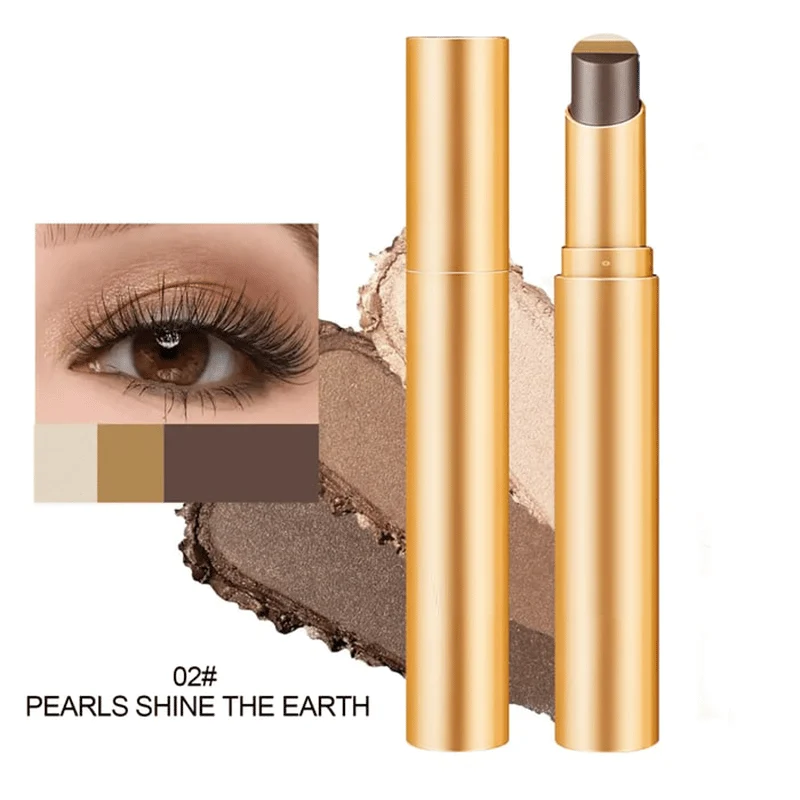🔥Last Day Buy 1 Get 1 FREE🔥3 Color Eyeshadow Stick
