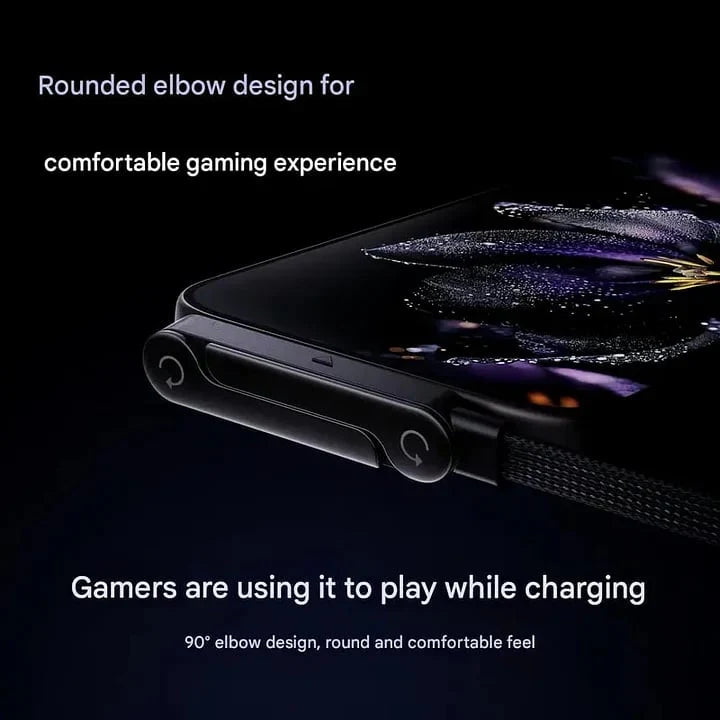 ⚡Official Authorized | 2-in-1 Invisible Holder Charger Cable - 240W Fast Charging Cord with Built-In Phone Stand