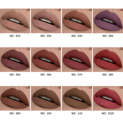 All-Day Matte Smudge-Proof Nude Lip Liner Set with True-Color Formula💄(🔥 Last Day Buy 1 Get 1 FREE)