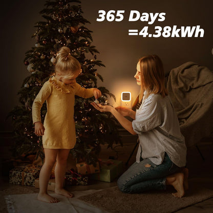 Plug-In LED Night Lights with Dusk-to-Dawn Sensor | Belomontor