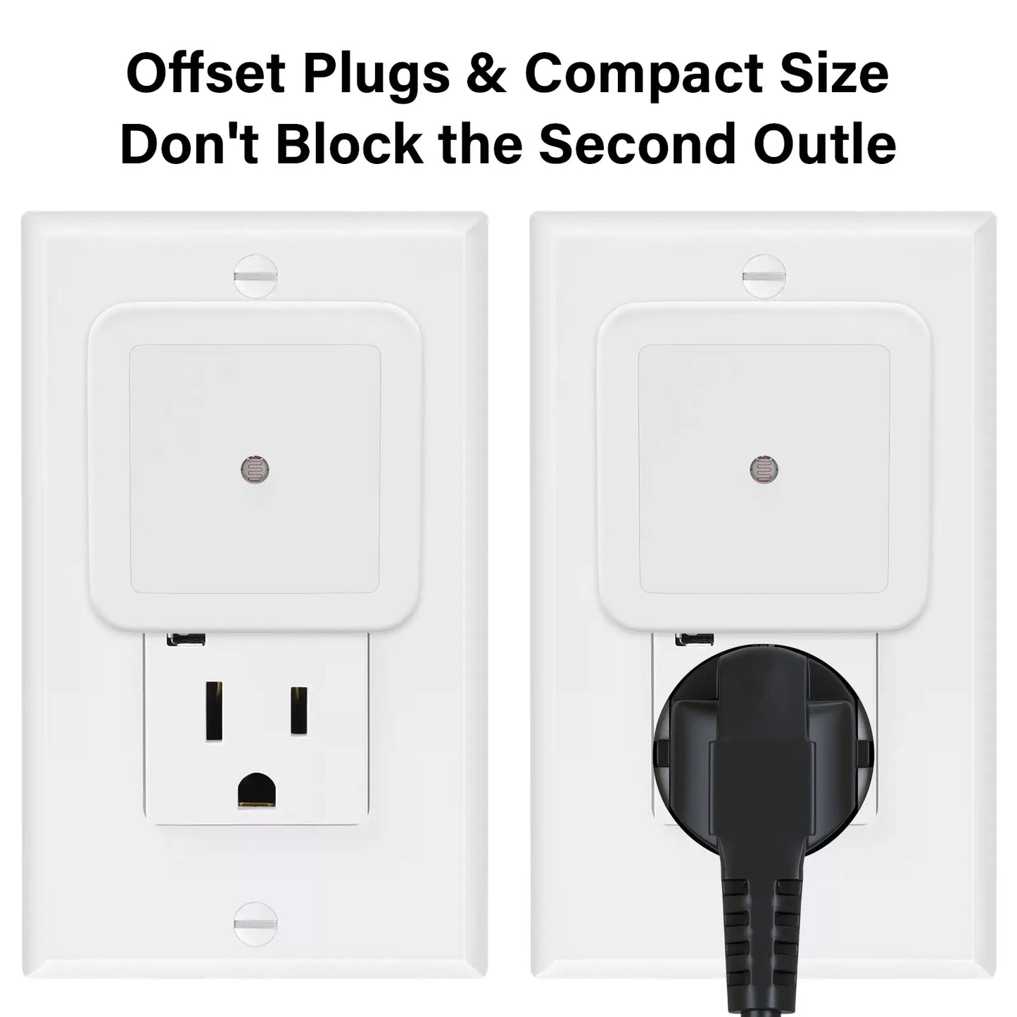 Plug-In LED Night Lights with Dusk-to-Dawn Sensor | Belomontor