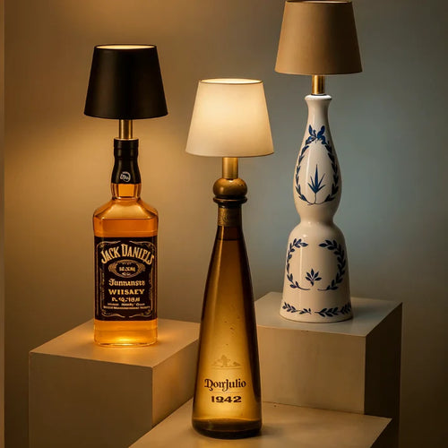 Turn the bottle you love into the light everyone notices.