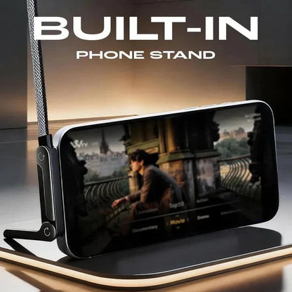 ⚡Official Authorized | 2-in-1 Invisible Holder Charger Cable - 240W Fast Charging Cord with Built-In Phone Stand