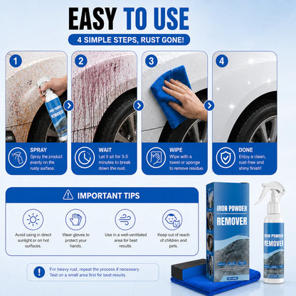 🚘🚗LAST DAY 75% OFF ✨Belomontor®Rust-preventing cleaning spray