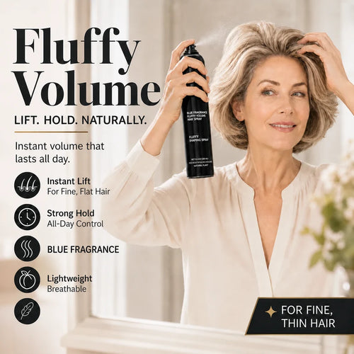 💁LAST DAY -BUY 2 GET 2 FREE-$8.74 EACH✨Fluffy Hair Shaping Spray, Long-Lasting Fragrance Volumizing Hairspray, All-Day Hold