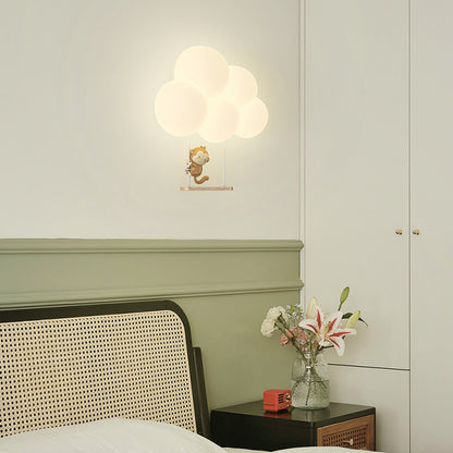 The Guardian of Sweet Dreams: Full-Spectrum Cloud Wall Lamp