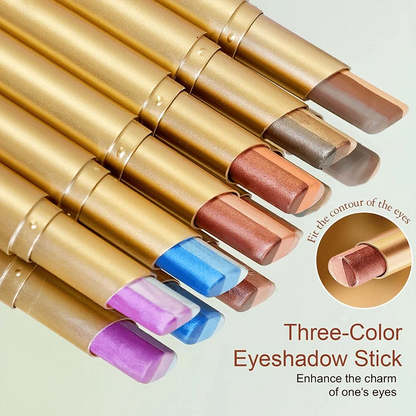 🔥Last Day Buy 1 Get 1 FREE🔥3 Color Eyeshadow Stick