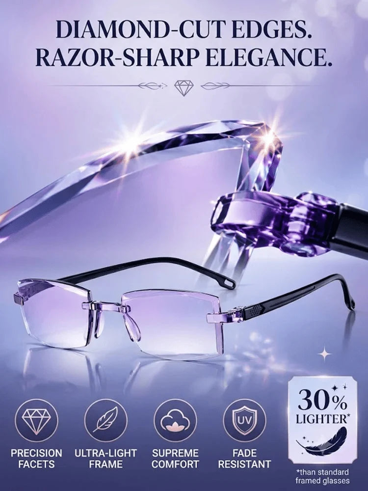 🔥Last Day BUY 1 GET 1 FREE EACH $9.49 ONLY🔥Smart Zoom Diamond-Cut Reading Glasses