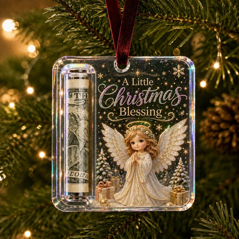 🔥LAST DAY 49% OFF 14 PCS- 🎄Christmas Cash Gift Ornament- Make Cash Feel Like A Real Christmas Gift💵