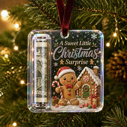 🔥LAST DAY 49% OFF 14 PCS- 🎄Christmas Cash Gift Ornament- Make Cash Feel Like A Real Christmas Gift💵