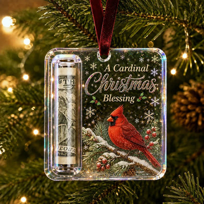 🔥LAST DAY 49% OFF 14 PCS- 🎄Christmas Cash Gift Ornament- Make Cash Feel Like A Real Christmas Gift💵