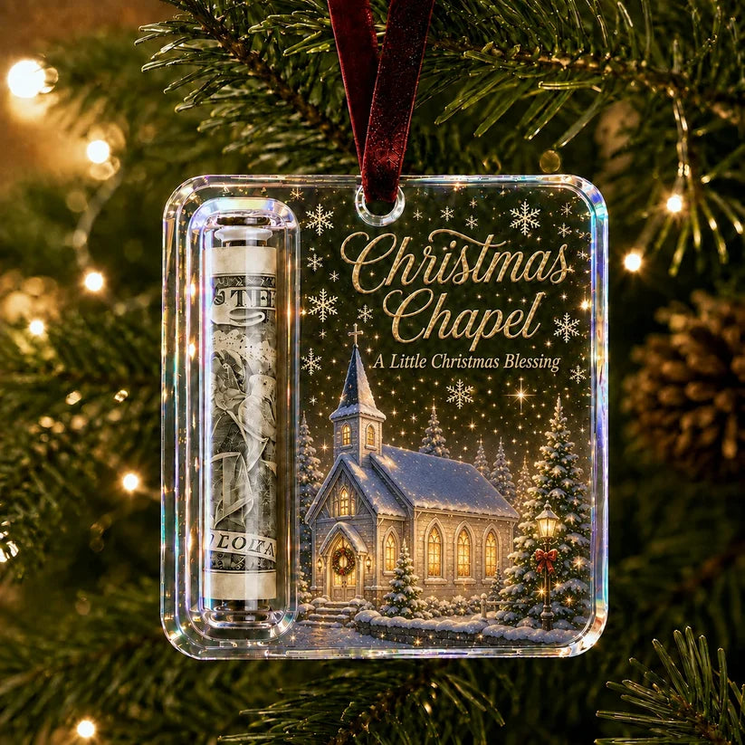 🔥LAST DAY 49% OFF 14 PCS- 🎄Christmas Cash Gift Ornament- Make Cash Feel Like A Real Christmas Gift💵