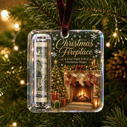 🔥LAST DAY 49% OFF 14 PCS- 🎄Christmas Cash Gift Ornament- Make Cash Feel Like A Real Christmas Gift💵