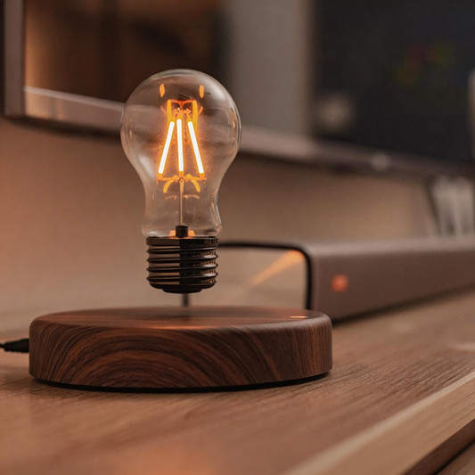 The Floating Light: Where Minimalist Art Meets Anti-Gravity