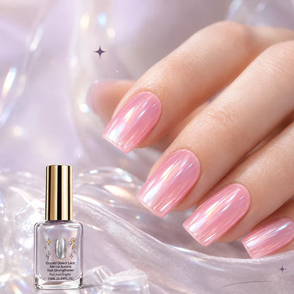 🔥Last Day Buy 1 Get 1 Free $ 9.99 Each🔥✨Lilac Glossy Mirror Nail Strengthener