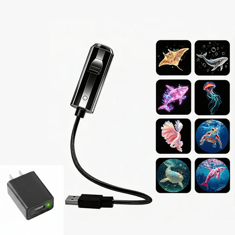 💡Belomontor® Plug-and-Play HD Galaxy & Ocean Projector Night Light🥳50,000+ Happy Users