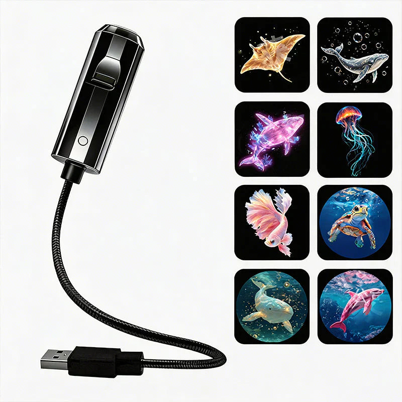 💡Belomontor® Plug-and-Play HD Galaxy & Ocean Projector Night Light🥳50,000+ Happy Users