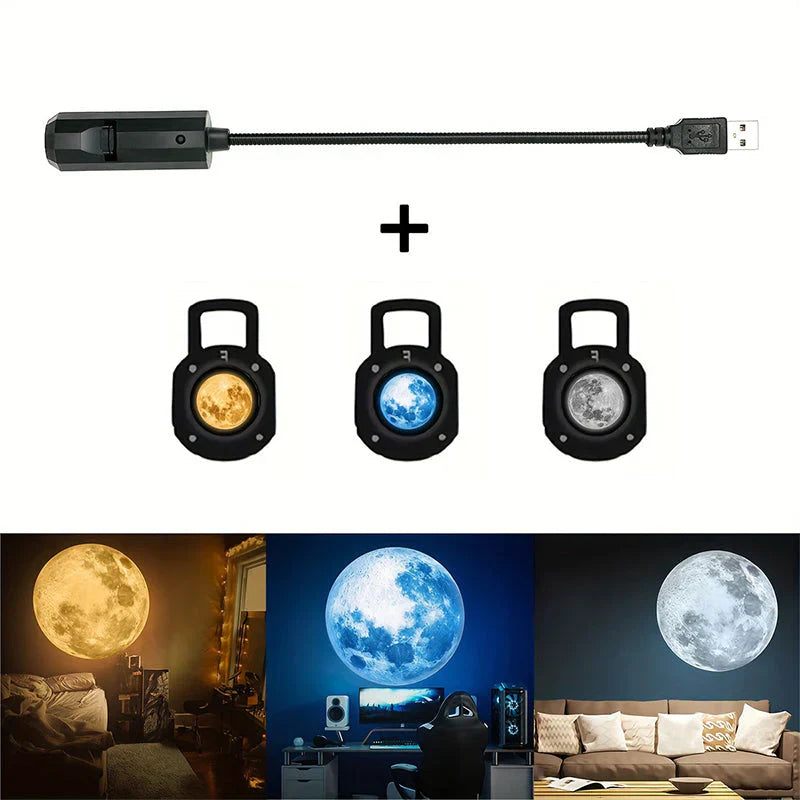 💡Belomontor® Plug-and-Play HD Galaxy & Ocean Projector Night Light🥳50,000+ Happy Users