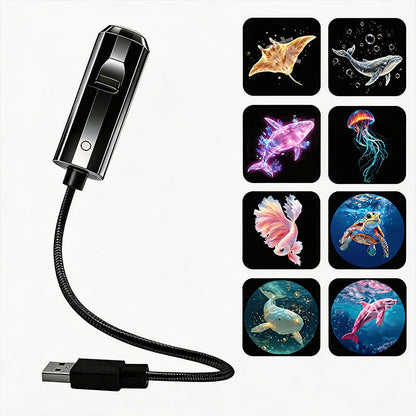 💡Belomontor® Plug-and-Play HD Galaxy & Ocean Projector Night Light🥳50,000+ Happy Users