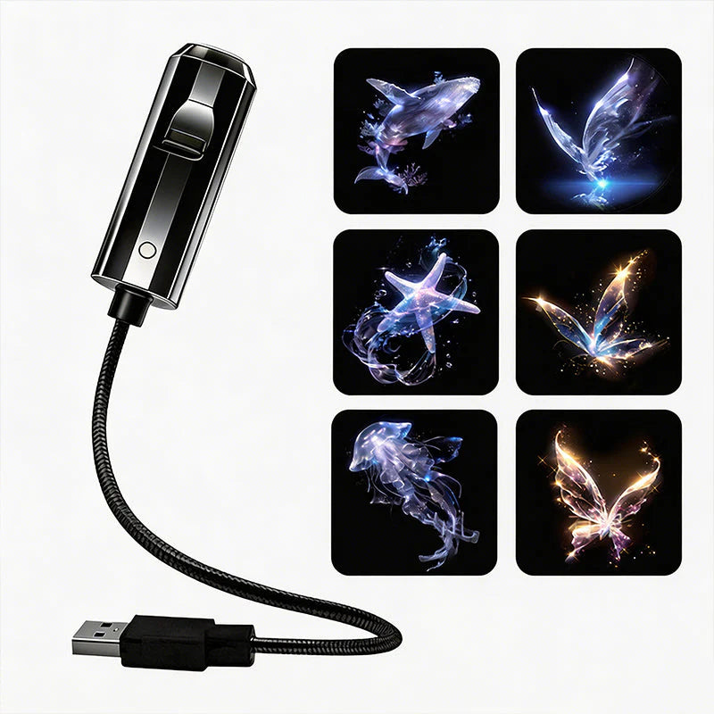 💡Belomontor® Plug-and-Play HD Galaxy & Ocean Projector Night Light🥳50,000+ Happy Users